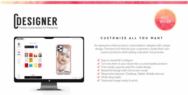 Custom Product Designer, Product Customization Module []