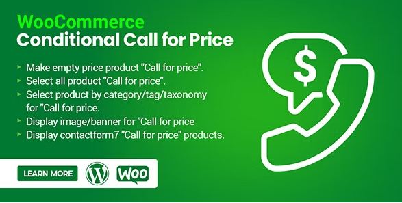 Call for Price for WooCommerce By Tyche Softwares