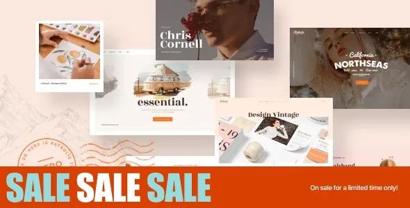 Vintage Retrolie Retro Multipurpose WordPress Theme