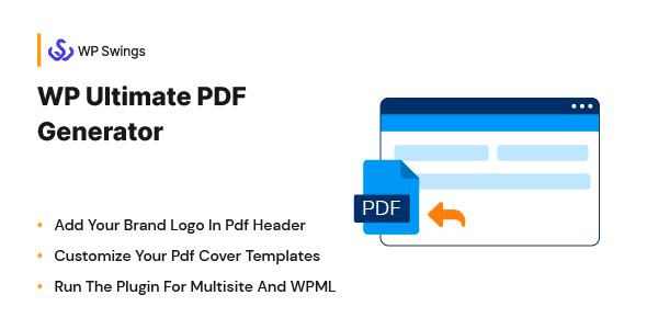 WP Ultimate PDF Generator
