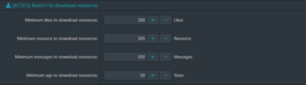 [XCOD3] Download Resource Permission Plus XenForo
