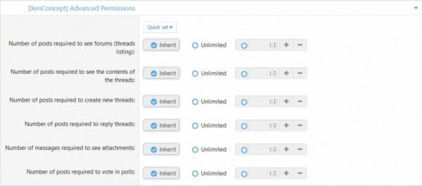 [XenConcept] Advanced Permissions� Xenforo