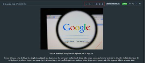 Xenforo�[TB] Yaz? Boyutu � Yaz? Hizalama/Font size Text alignment